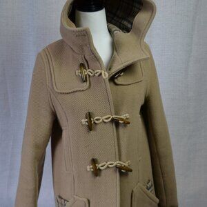 Topshop Tan Toggle Coat